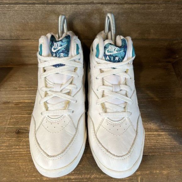 Vintage Womens Nike 1994 Air Conditioner Mid White Sneakers Shoes Size 6 M EUC - Picture 3 of 6